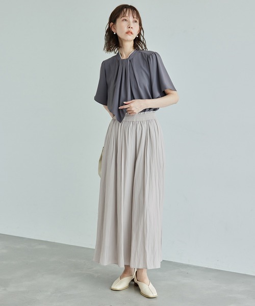 ROPE' PICNIC（ロペピクニック）の「イージースカーチョ（その他パンツ・レディース・チャコールグレー/ブルー/グレー系その他/ブラウン系その他/グレー/ダークブラウン・36/38/40）」の12枚目の写真