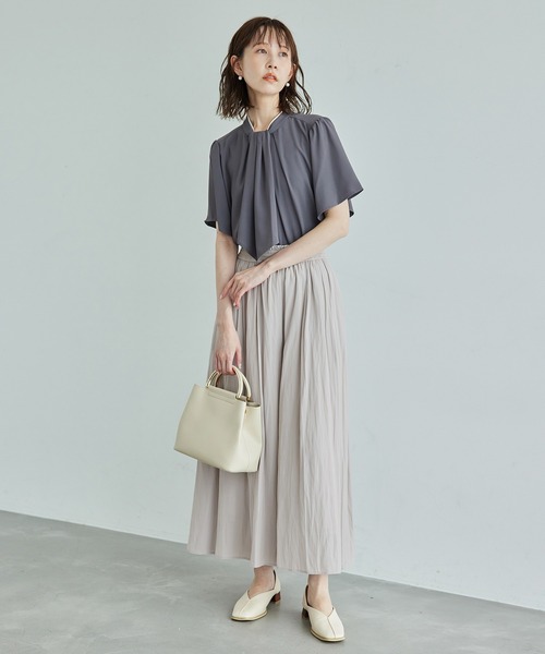 ROPE' PICNIC（ロペピクニック）の「イージースカーチョ（その他パンツ・レディース・チャコールグレー/ブルー/グレー系その他/ブラウン系その他/グレー/ダークブラウン・36/38/40）」の13枚目の写真