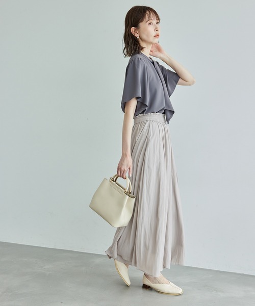 ROPE' PICNIC（ロペピクニック）の「イージースカーチョ（その他パンツ・レディース・チャコールグレー/ブルー/グレー系その他/ブラウン系その他/グレー/ダークブラウン・36/38/40）」の14枚目の写真