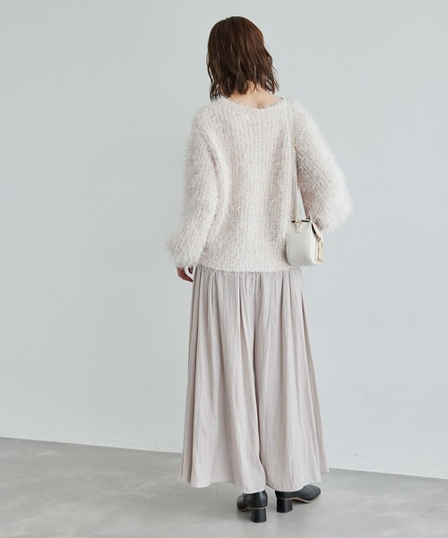 ROPE' PICNIC（ロペピクニック）の「イージースカーチョ（その他パンツ・レディース・チャコールグレー/ブルー/グレー系その他/ブラウン系その他/グレー/ダークブラウン・36/38/40）」の21枚目の写真