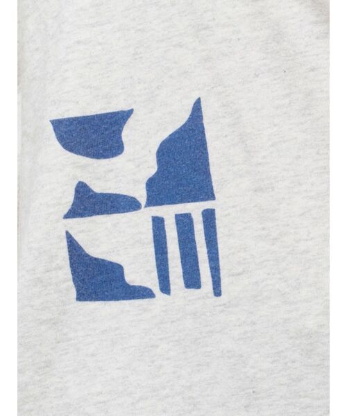 Ungrid(アングリッド)の「ニュアンスモチーフプリントロングスリーブTee(Tシャツ/カットソー・レディース・ライトグレー/グリーン系その他/チャコールグレー・FREE)」の6枚目の写真