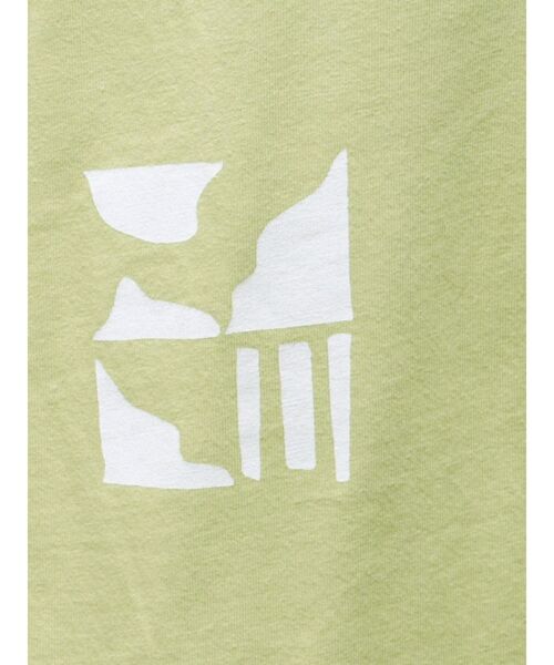 Ungrid(アングリッド)の「ニュアンスモチーフプリントロングスリーブTee(Tシャツ/カットソー・レディース・ライトグレー/グリーン系その他/チャコールグレー・FREE)」の4枚目の写真