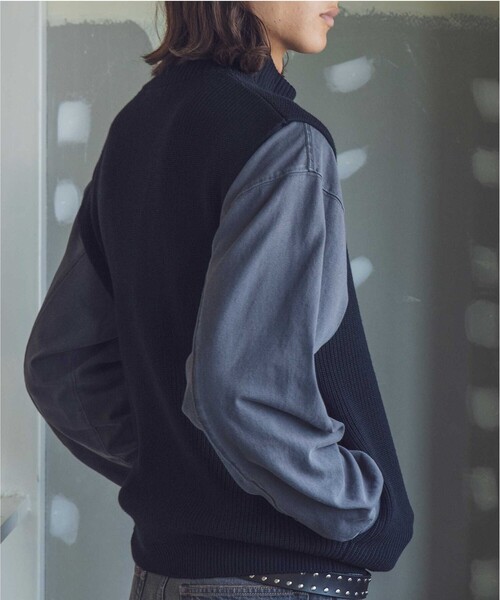 MONKEY TIME（モンキータイム）の「アクリル コットン ドライバーズ ベスト（ベスト・メンズ・ダークグレー/ブラック・L/M/S）」の9枚目の写真