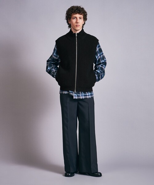 MONKEY TIME（モンキータイム）の「アクリル コットン ドライバーズ ベスト（ベスト・メンズ・ダークグレー/ブラック・L/M/S）」の13枚目の写真