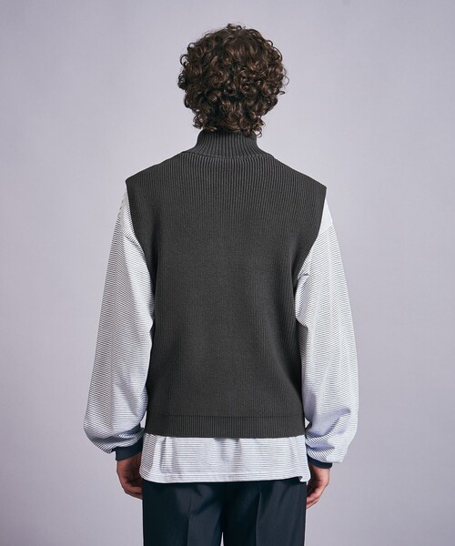 MONKEY TIME（モンキータイム）の「アクリル コットン ドライバーズ ベスト（ベスト・メンズ・ダークグレー/ブラック・L/M/S）」の16枚目の写真