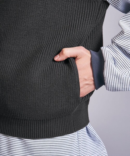 MONKEY TIME（モンキータイム）の「アクリル コットン ドライバーズ ベスト（ベスト・メンズ・ダークグレー/ブラック・L/M/S）」の20枚目の写真