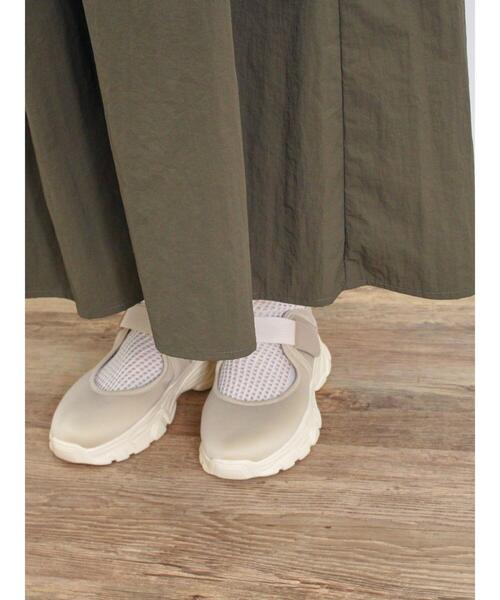 Samansa Mos2（サマンサ モスモス）の「ナイロンジップキャミワンピース（ワンピース・レディース・チャコールグレー/カーキ/ベージュ・F）」の13枚目の写真