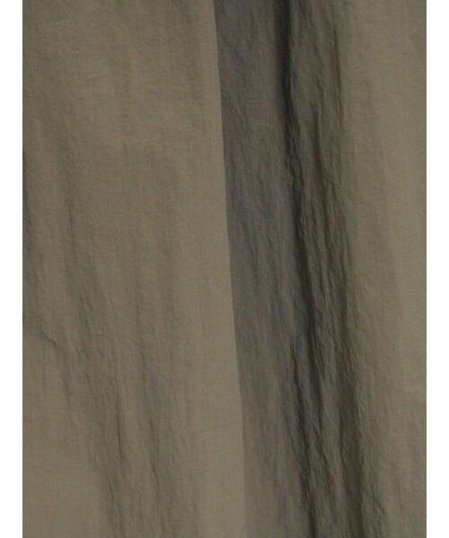 Samansa Mos2（サマンサ モスモス）の「ナイロンジップキャミワンピース（ワンピース・レディース・チャコールグレー/カーキ/ベージュ・F）」の14枚目の写真