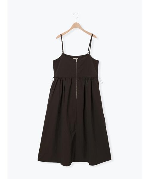 Samansa Mos2（サマンサ モスモス）の「ナイロンジップキャミワンピース（ワンピース・レディース・チャコールグレー/カーキ/ベージュ・F）」の15枚目の写真