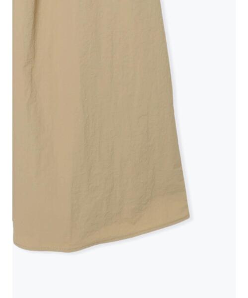 Samansa Mos2（サマンサ モスモス）の「ナイロンジップキャミワンピース（ワンピース・レディース・チャコールグレー/カーキ/ベージュ・F）」の9枚目の写真