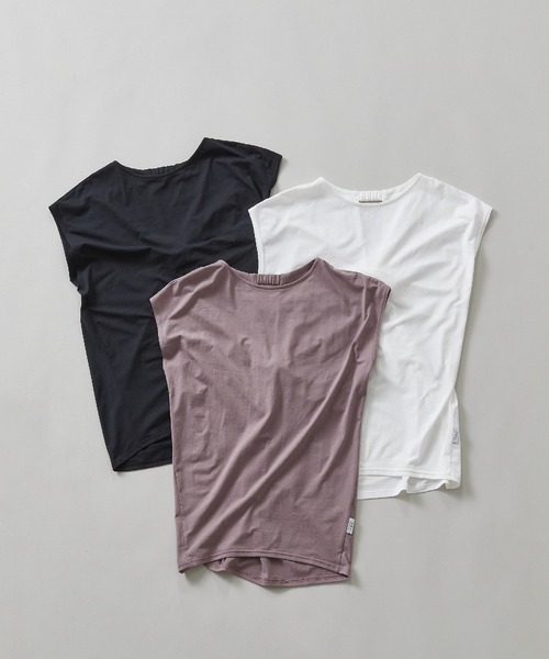 Julier ライトプライムバッククロスチュニック（Tシャツ/カットソー）｜Julier Yoga and Relax（ジュリエヨガアンドリラックス）