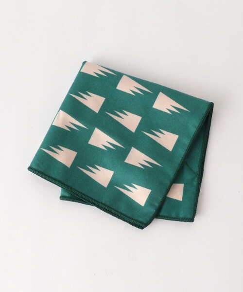NOMADIX＞ TINY TOWEL ハンドタオル（ハンカチ/ハンドタオル）｜green