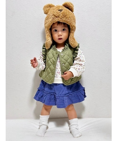 GAP（ギャップ）の「ブラナンベア トラッパーハット (幼児)（ハット・キッズ・ブラウン・S/M/M/L）」の6枚目の写真