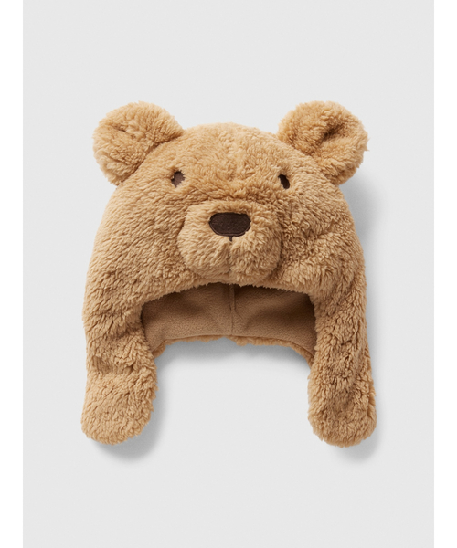 GAP（ギャップ）の「ブラナンベア トラッパーハット (幼児)（ハット・キッズ・ブラウン・S/M/M/L）」の5枚目の写真