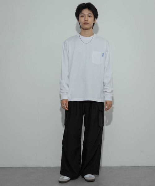 SENSE OF PLACE by URBAN RESEARCH（センスオブプレイスバイアーバンリサーチ）の「『セットアップ対応』『ユニセックス』ワイドカーゴパンツ（カーゴパンツ・メンズ・ブラウン/グレー/ブラック・LARGE/MEDIUM/SMALL）」の17枚目の写真