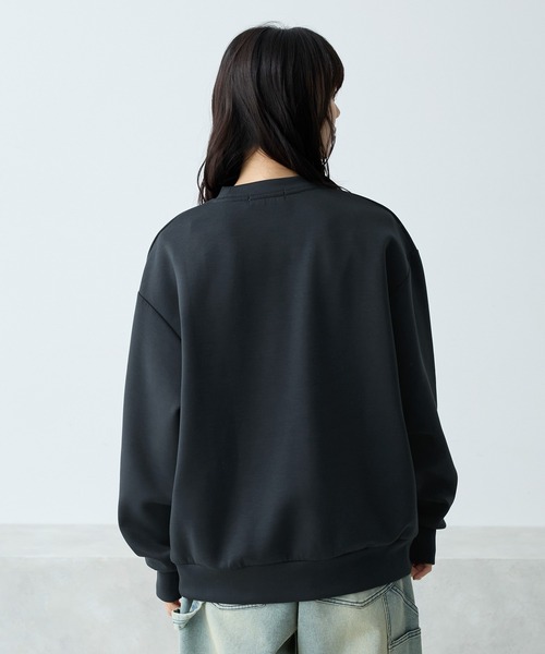 【韓国モデル】MARK＆LONA ダンボールニット スウェット ブラック L 韓国モデル】MARK＆LONA ダンボールニット スウェット ブラック L