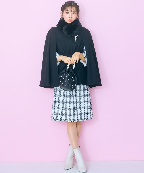 ＜大きいサイズ＞ ケープデザインコート marun（その他アウター）｜marun（マルン）