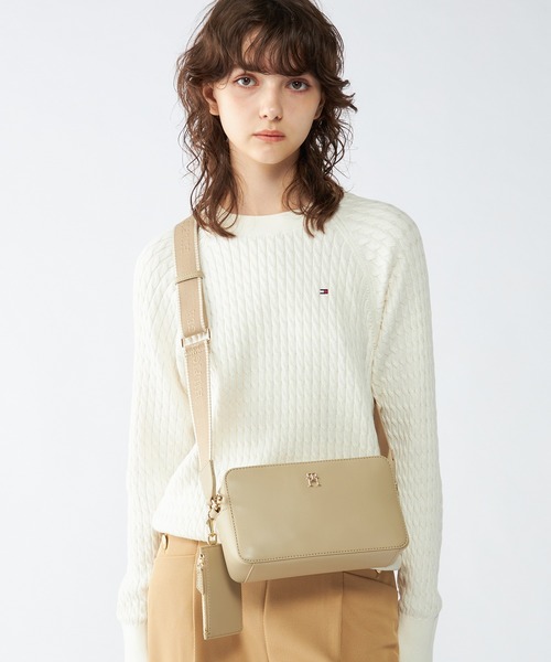 トミー ヒルフィガー TOMMY HILFIGER テディショルダーバッグ