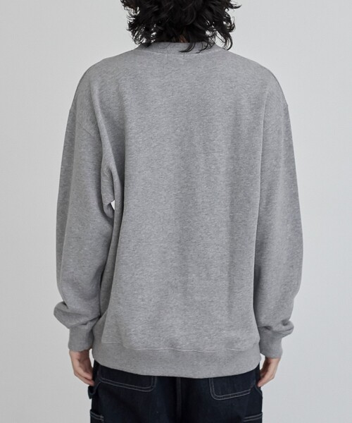 SMITH'S（スミス）の「SMITH'S（スミス）別注ポケットスウェット（WEB限定カラー）（スウェット・メンズ・ブラック/ダークグリーン/グレー/ベージュ・XL/L/M）」の5枚目の写真