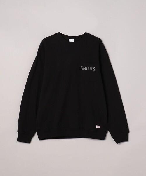 SMITH'S（スミス）の「SMITH'S（スミス）別注ポケットスウェット（WEB限定カラー）（スウェット・メンズ・ブラック/ダークグリーン/グレー/ベージュ・XL/L/M）」の6枚目の写真