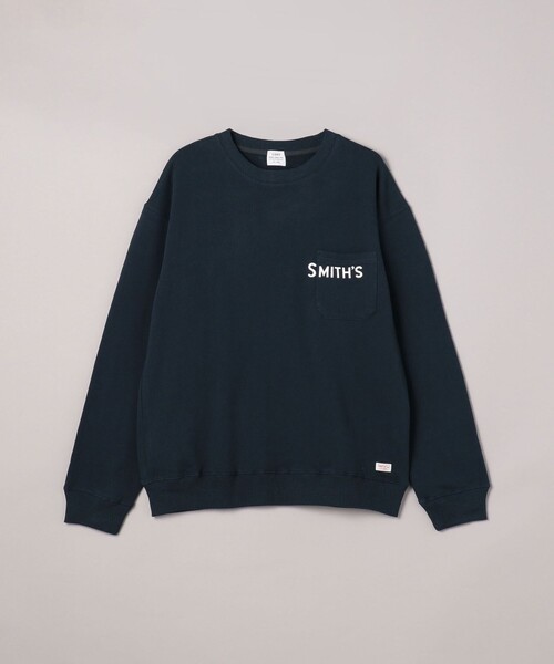 SMITH'S（スミス）の「SMITH'S（スミス）別注ポケットスウェット（WEB限定カラー）（スウェット・メンズ・ブラック/ダークグリーン/グレー/ベージュ・XL/L/M）」の8枚目の写真