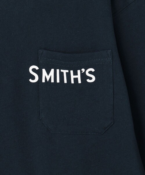 SMITH'S（スミス）の「SMITH'S（スミス）別注ポケットスウェット（WEB限定カラー）（スウェット・メンズ・ブラック/ダークグリーン/グレー/ベージュ・XL/L/M）」の9枚目の写真
