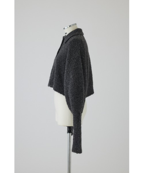 m.y 　RIM.ARK Boucle short knit RIM.ARK（リムアーク）の「Boucle short knit ブークレーニット