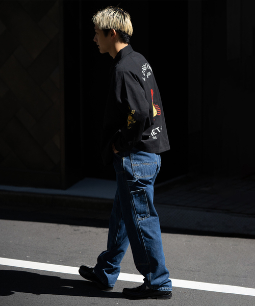 Carhartt WIP(カーハートダブリューアイピー)の「CARHARTT WIP / カーハート ダブリューアイピー DOUBLE KNEE PANT I032699(デニムパンツ・メンズ・ブルー/ブラック・32/30)」の6枚目の写真
