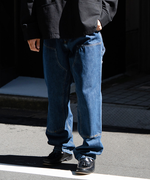 Carhartt WIP(カーハートダブリューアイピー)の「CARHARTT WIP / カーハート ダブリューアイピー DOUBLE KNEE PANT I032699(デニムパンツ・メンズ・ブルー/ブラック・32/30)」の8枚目の写真