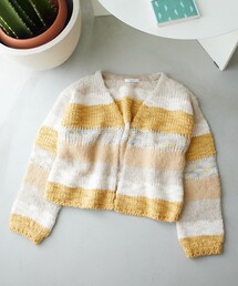 FREAK&#39;S STORE - 【オシャレ☆FREAK&#39;S STORE】グレー　黄　ボーダーカットソー　FREE FREAK'S STORE - 【オシャレ☆FREAK'S STORE】グレー 黄