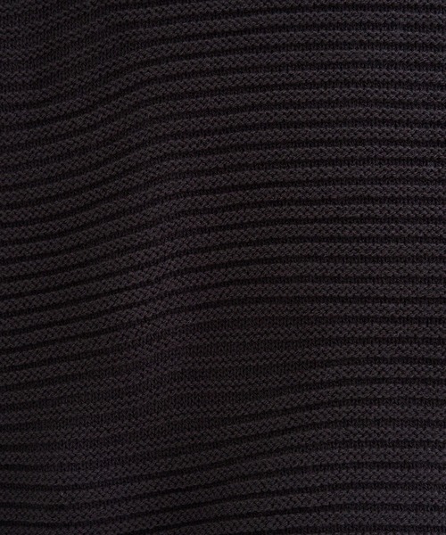 epnok（エプノック）の「ガーター編みルーズニットポロ（ニット/セーター・メンズ・グレー/ブラック/チャコールグレー/ブラック系その他/ブルー系その他/ブラウン系その他・SMALL/MEDIUM/LARGE）」の16枚目の写真
