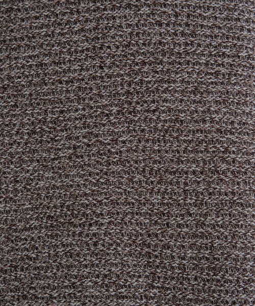 epnok（エプノック）の「ガーター編みルーズニットポロ（ニット/セーター・メンズ・グレー/ブラック/チャコールグレー/ブラック系その他/ブルー系その他/ブラウン系その他・SMALL/MEDIUM/LARGE）」の11枚目の写真