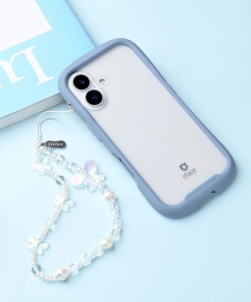 iFace（アイフェイス）の「iPhone 17/17Pro/17ProMax/Air/17e/16/16Pro/16Plus/16ProMax/16e/15/14/13 iFace Reflection強化 ガラス クリアケース スマホケース（スマホケース/カバー・レディース・グレー/サックスブルー/ベージュ/ネイビー/ブラック/クリアグリーン/クリアイエロー/PINK/クリアブルー/桜・iPhone 16/iPhone 16 Pro Max/iPhone 16 Pro/iPhone 16 Plus/iPhone 13/14/15/iPhone 16e/iPhone 17 Pro/iPhone 17/iPhone 17 Pro Max/iPhone Air）」の11枚目の写真