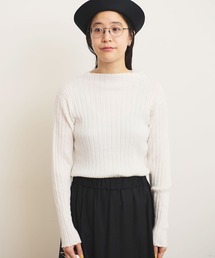fig Ｌondon | Susie rib pullover(ニット/セーター)