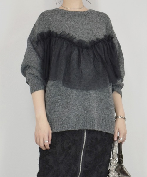 トクコプルミエヴォル レース編み ニット トクコプルミエヴォルレース