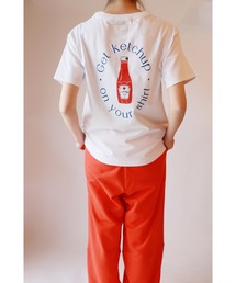 Catchup（ケチャップ）の「【Catchup】バックグラフィックTシャツ(大人サイズ)（Tシャツ/カットソー）」