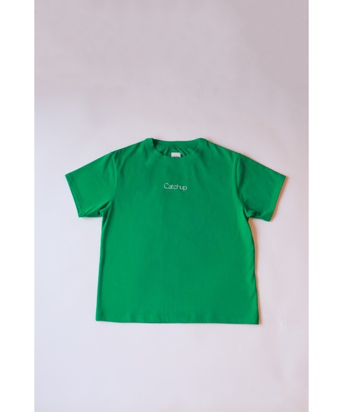 Catchup(ケチャップ)の「【Catchup】バックグラフィックTシャツ(大人サイズ)(Tシャツ/カットソー・レディース・オフホワイト/グリーン/オレンジ・S/M/L/XL/XXL)」の7枚目の写真