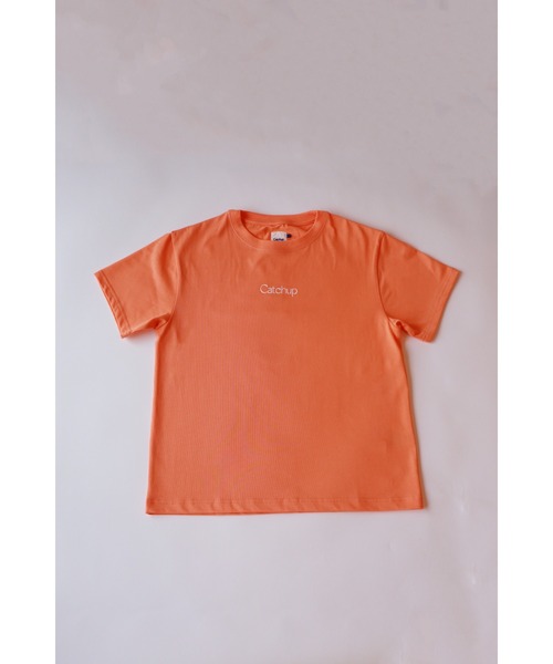 Catchup(ケチャップ)の「【Catchup】バックグラフィックTシャツ(大人サイズ)(Tシャツ/カットソー・レディース・オフホワイト/グリーン/オレンジ・S/M/L/XL/XXL)」の10枚目の写真