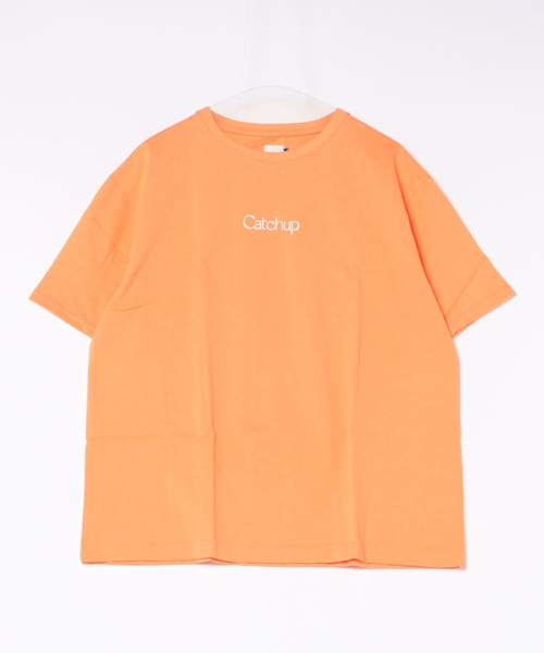 Catchup(ケチャップ)の「【Catchup】バックグラフィックTシャツ(大人サイズ)(Tシャツ/カットソー・レディース・オフホワイト/グリーン/オレンジ・S/M/L/XL/XXL)」の13枚目の写真