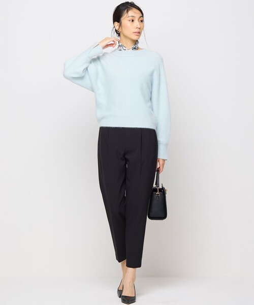 組曲(クミキョク)の「バックウォーム テーパードパンツ(その他パンツ・レディース・ブラウン系/アイボリー系/ブラック系・1/2/3)」の21枚目の写真