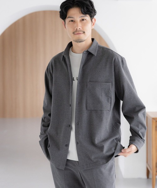 GLOBAL WORK（グローバルワーク）の「アーバンシャツ＋WARM/116356（T