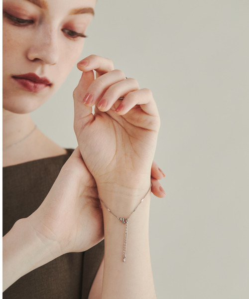 ciite' surgical stainless（シーテサージカルステンレス）の「【 金属アレルギー対応 】 シンプルチェーンブレスレット サージカルステンレス ＜強度アップ◎＞（ブレスレット・レディース・ゴールド/シルバー/ピンクゴールド・FREE）」の16枚目の写真