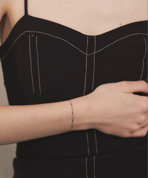 ciite' surgical stainless（シーテサージカルステンレス）の「【 金属アレルギー対応 】 シンプルチェーンブレスレット サージカルステンレス ＜強度アップ◎＞（ブレスレット・レディース・ゴールド/シルバー/ピンクゴールド・FREE）」の20枚目の写真