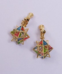 Zoule（ゾーラ）の「Zoule ゾーラ：MOROCCAN　モロッカンシリーズ　star polygon　イヤリング（イヤリング）」
