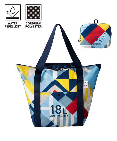 MILESTO×PAPIERTIGRE ポケッタブルトートバッグ 18L（トートバッグ