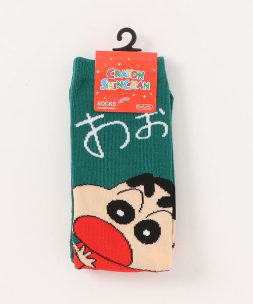クレヨンしんちゃん 】 ミドルハイソックス 24F10（ソックス