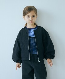 TJ フクレジャカード ジップカーディガン 100cm-130cm