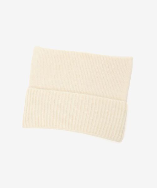 MAJESTIC LEGON（マジェスティックレゴン）の「スクエアニットキャップ（ニットキャップ/ビーニー・レディース・グレー/アイボリー・FREE）」の9枚目の写真