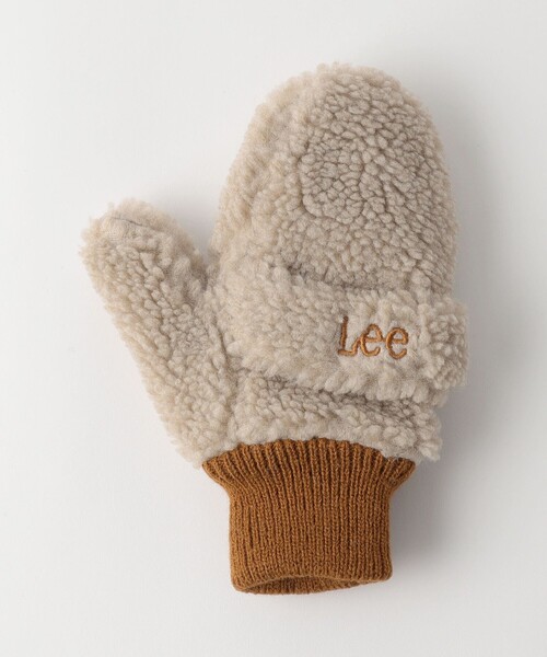 Lee(リー)の「<Lee>ボアグローブ / 手袋 / キッズ(手袋・キッズ・ベージュ・S)」の3枚目の写真