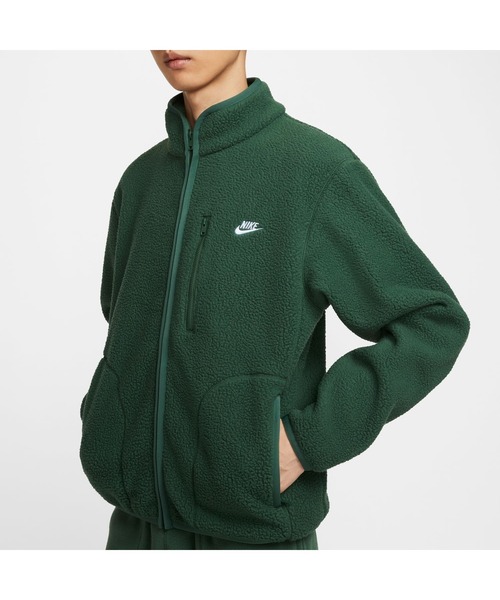 NIKE(ナイキ)の「ナイキ NIKE ナイキ クラブ シーズナル ウィンター ジャケット(ブルゾン・メンズ・グリーン/グレー/ブラック・S/M/L/LL/3L)」の9枚目の写真